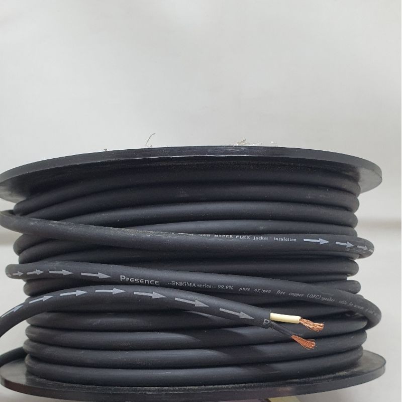 Kabel Speaker Wire, Speaker Cable Presence Enigma Series 16 AWG (Harga / 1 meter)