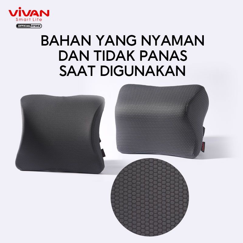 Vivan Bantal Pinggang Leher Memory Foam