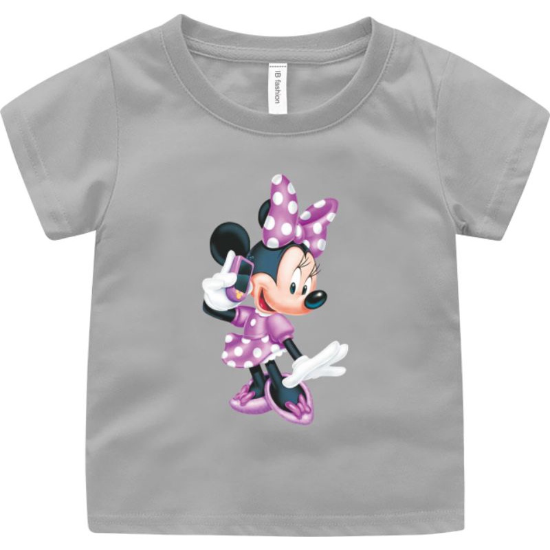 Kaos Anak Cewek Minnie 2Nd Atasan Anak Perempuan Kaos Anak Perempuan Terbaru Atasan Ank Cewek Murah