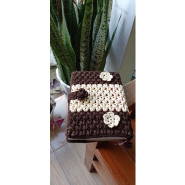 Cover Al-Quran Rajut/Sampul Al-Quran Rajut