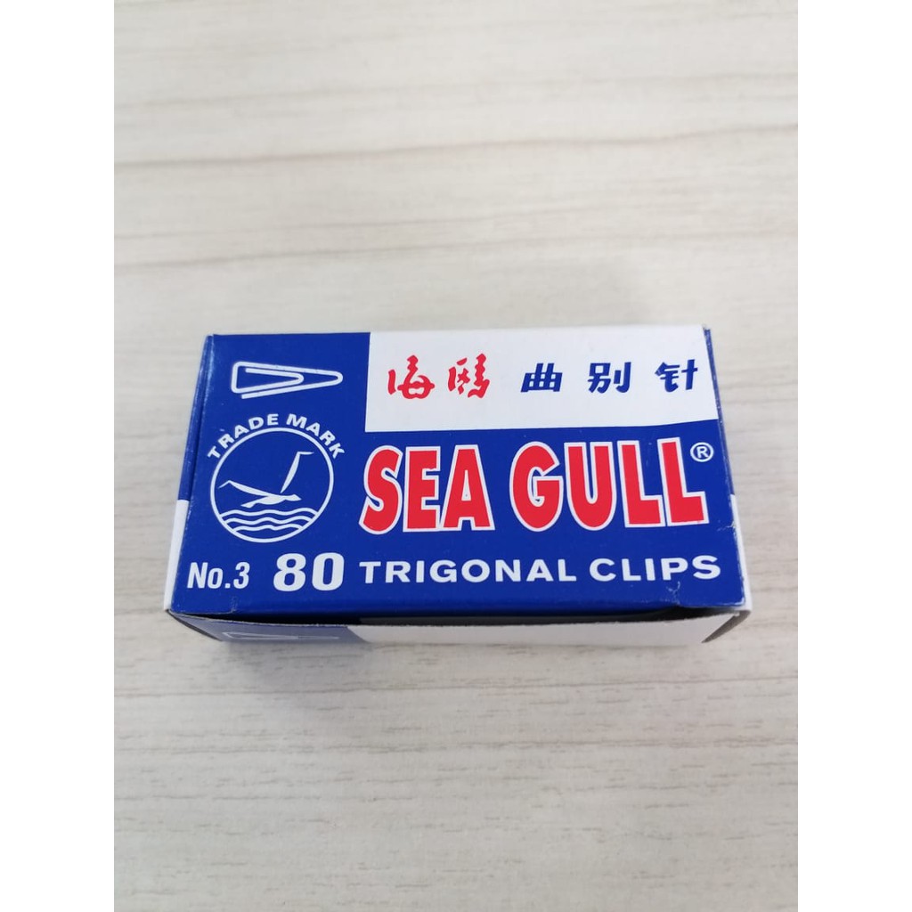 

Paper Clip / Trigonal Clip / Klip Penjepit Kertas SEA GULL NO.3 07310003