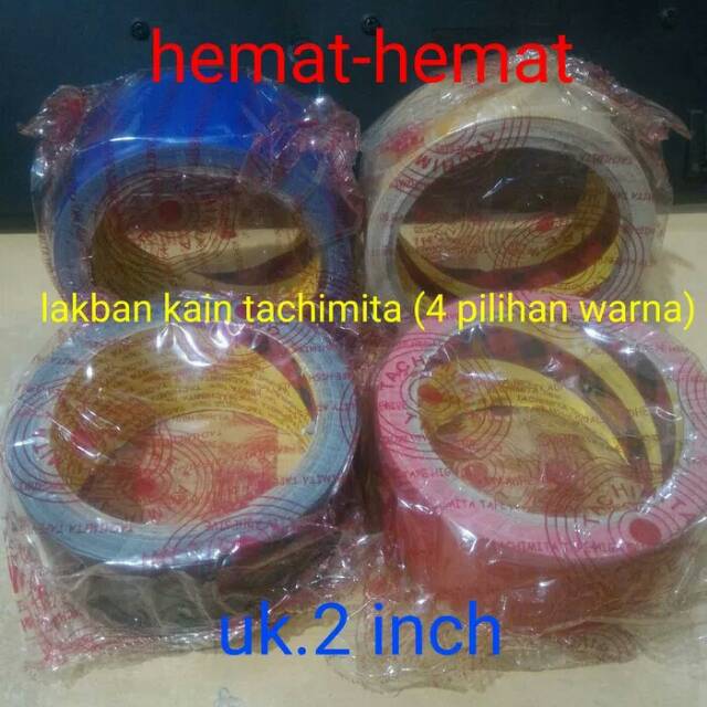 

Lakban kain / lakban jilid tachimita (2inch)