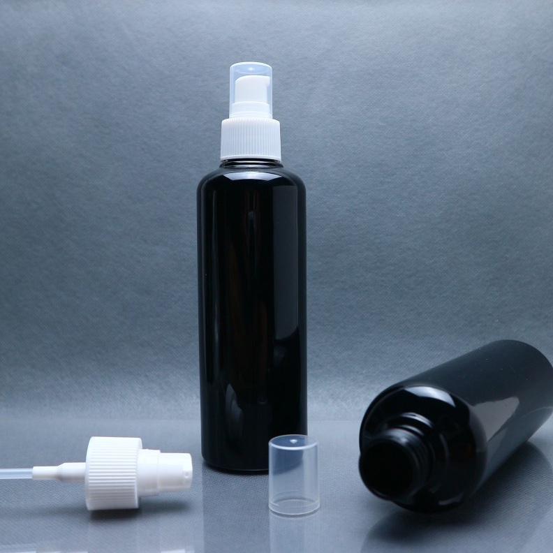 BABEE - BOTOL PLASTIK 250ML PUMP TREATMENT HITAM / BOTOL TREATMENT 250 ML HITAM / BOTOL ISI ULANG [HARGA GROSIR]