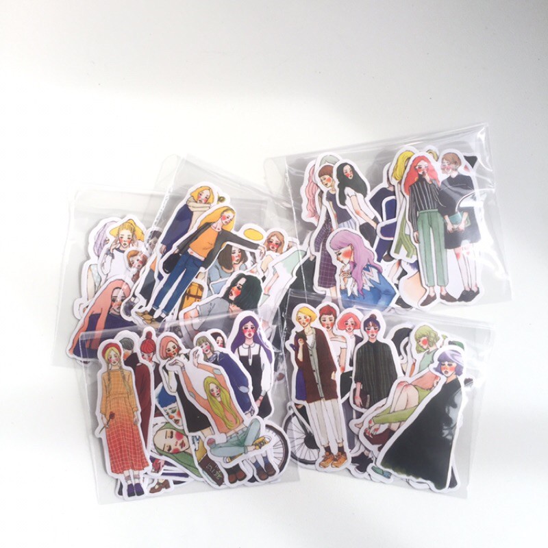 

14 Pcs Sticker orang untuk journaling/bujo/ scrapbook