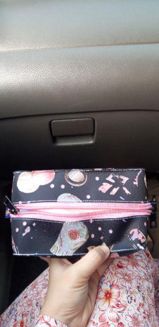 (hanya Jnt) Tissue Cover Pouch Waterproof 2 In 1 Dan 3 In 1