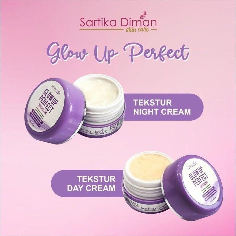 Cream Night Glow Up Perfect SS Glow Up by Sartika Diman