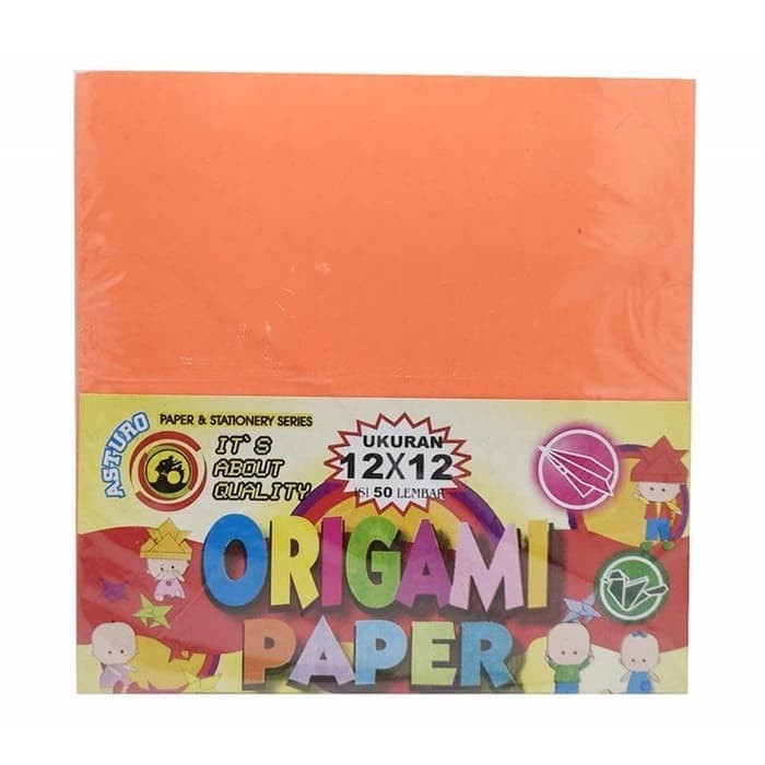 

Kertas Lipat / Origami Asturo 12x12 (10 pak)