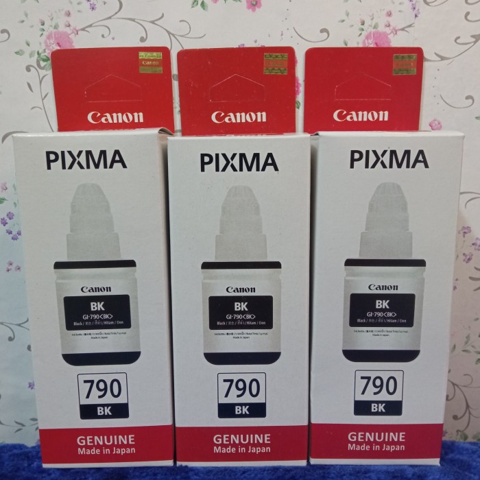

Menakjubkan Tinta Canon 790 Black Original Hemat