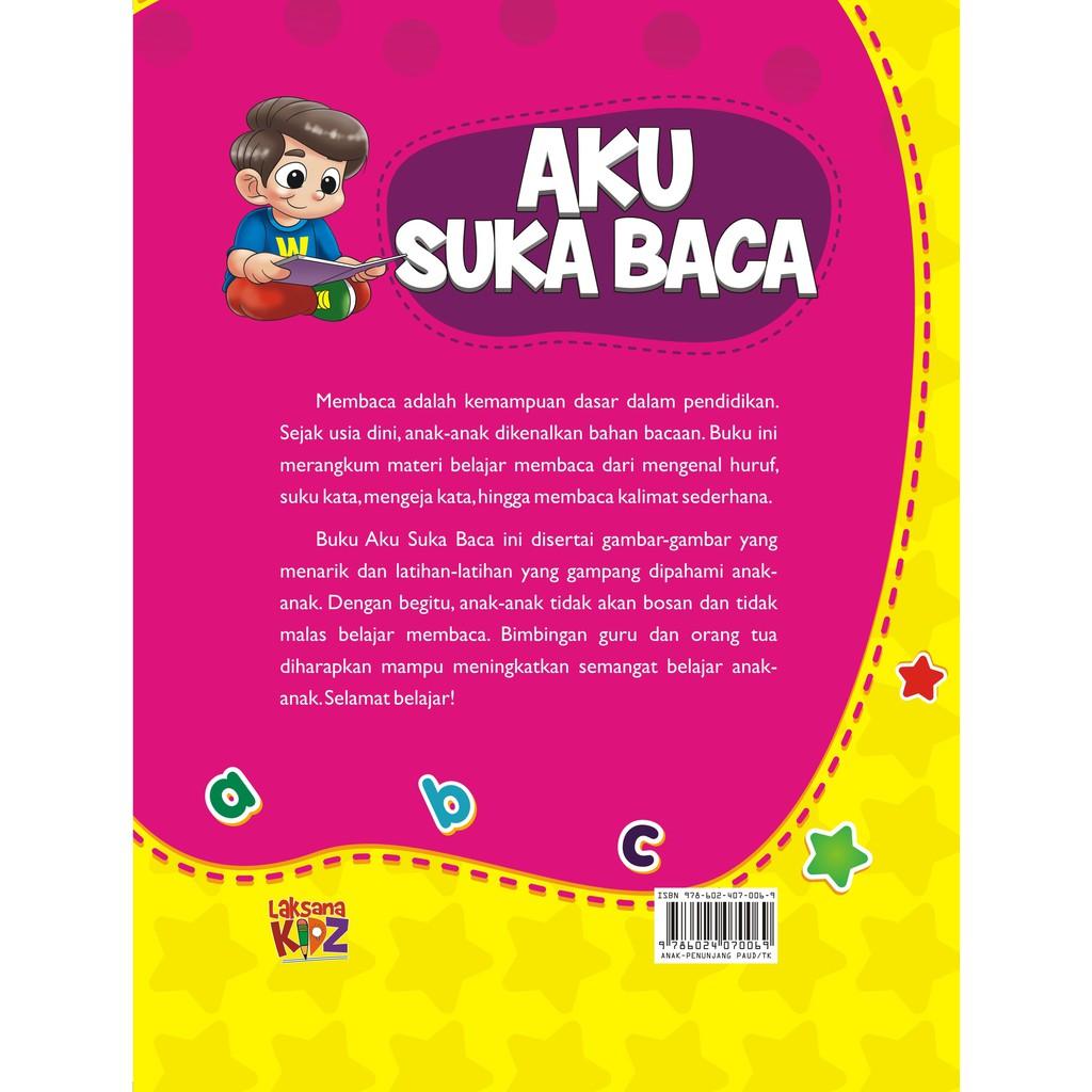 Buku Aku Suka Baca Laksana Shopee Indonesia