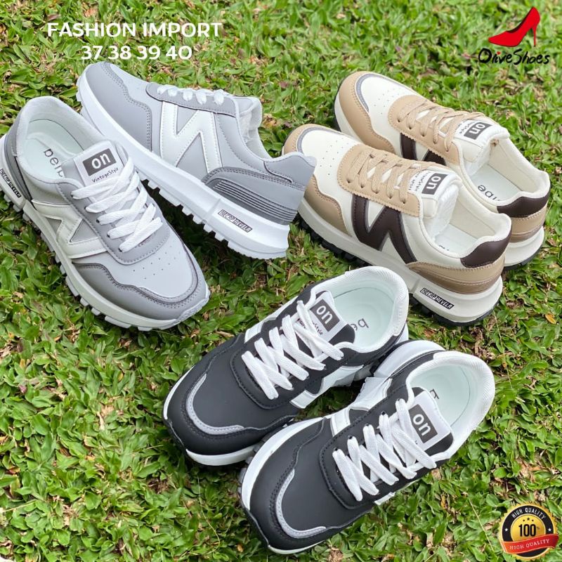 SNEAKERS WANITA IMPORT / SEPATU FASHION IMPORT BY Olive Shoes
