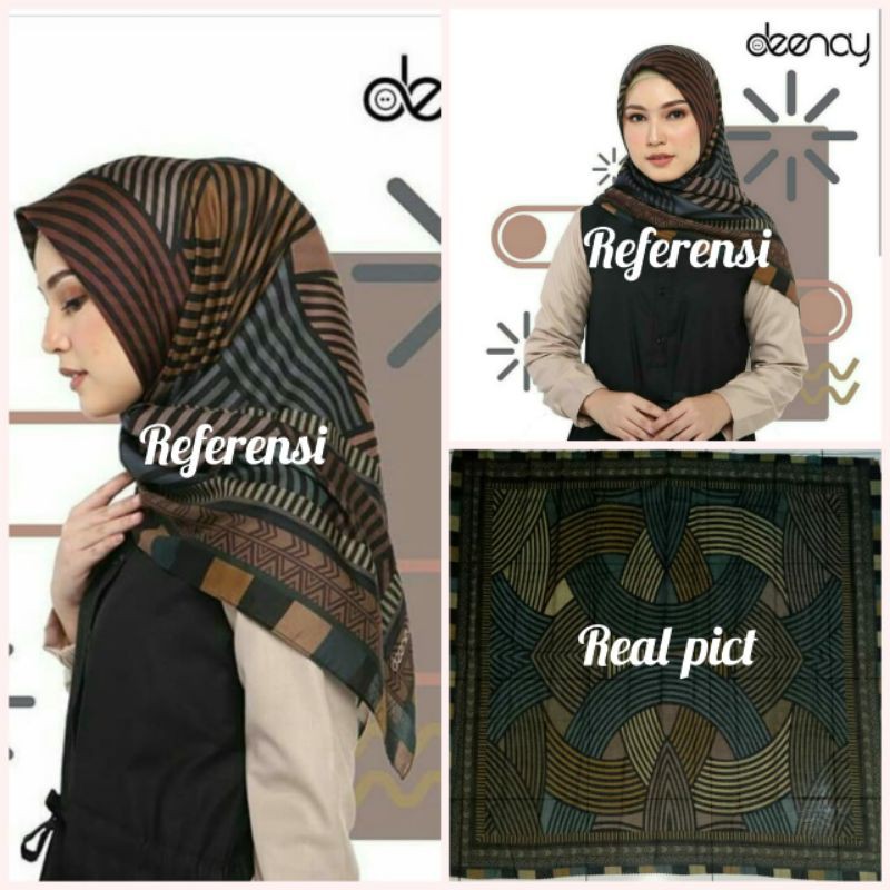 Hijab motif deenay Kw