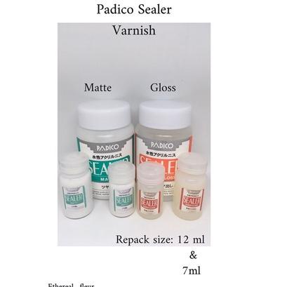 

[PROMO AVC44] Sealer Padico gloss 12 ml & Matte Tester ( Repack) vanish Gloss glossy vanish Matte glaze varnish clay Grosir