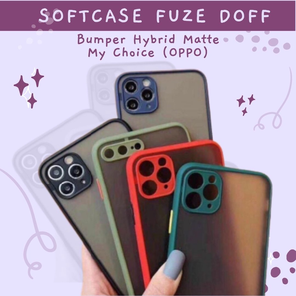 Jual Soft Case Softcase Fuze Matte Doff Dove My Choice (OPPO) | Shopee