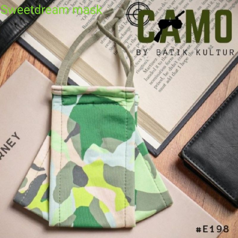 Masker Batik Kultur CAMO # E198