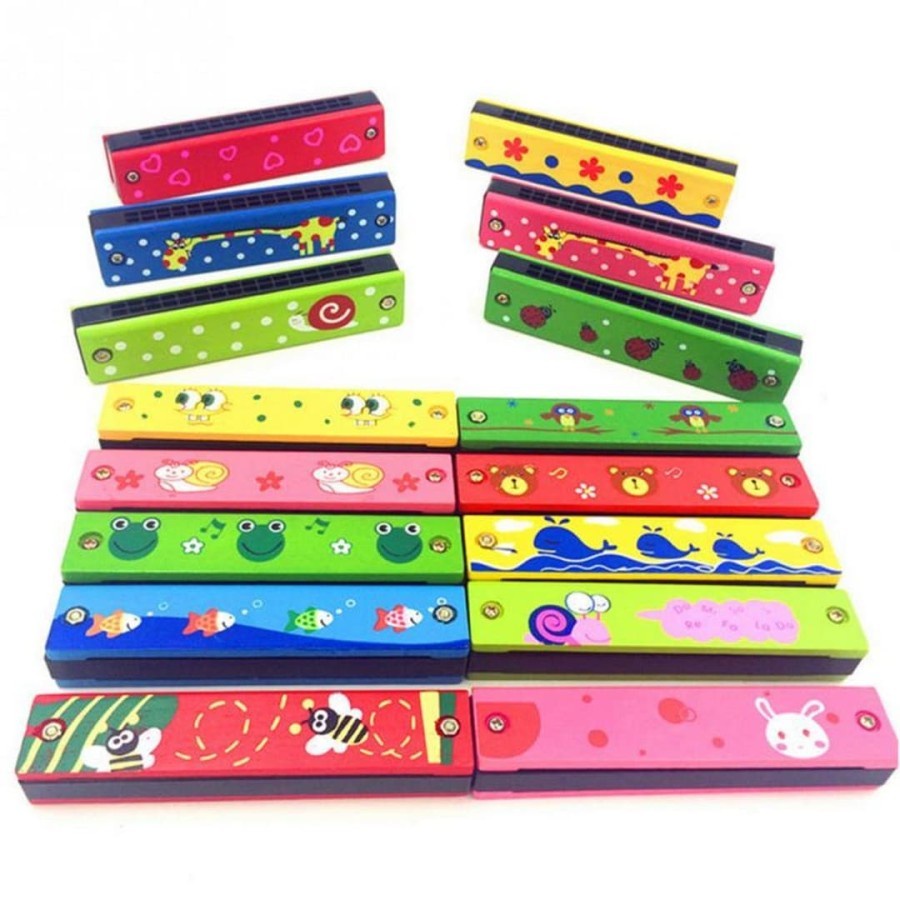 TERLARIS PROMO NEW PRODUK Mainan Anak Alat Musik Harmonika Musical Toy 16 Holes Alat Musik Tiup / Harmonica No.1031