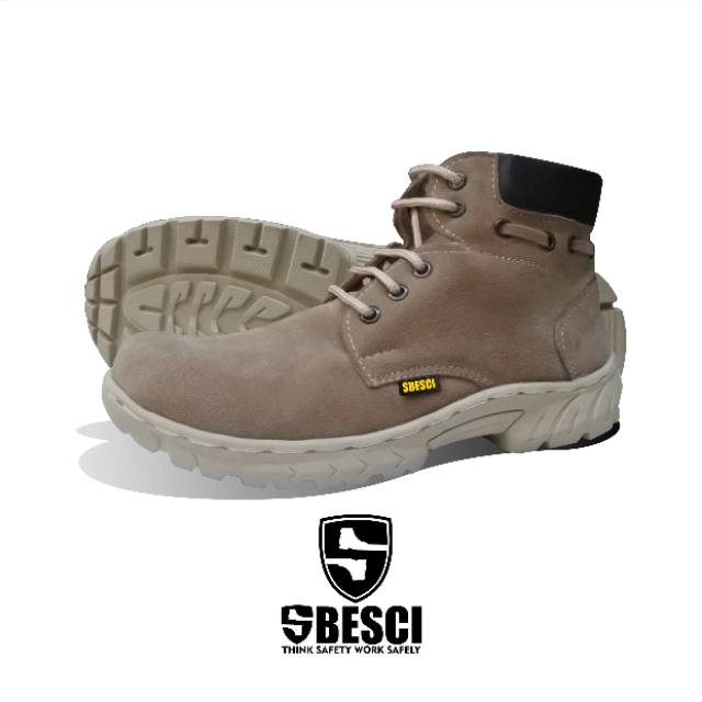 SEPATU SAFETY UJUNG BESI TYPE 031 BY SBESCI