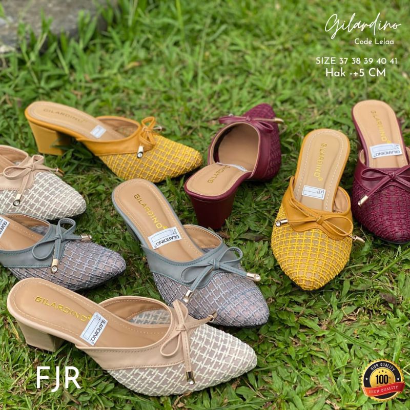 Sepatu hak tinggi import gilardino