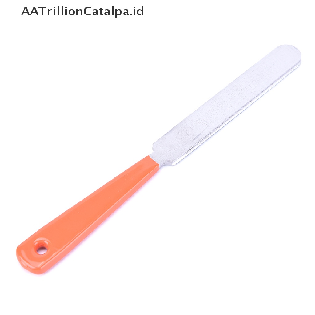 Aatrillioncatalpa File Kikir Fret Gitar Bahan Stainless Steel