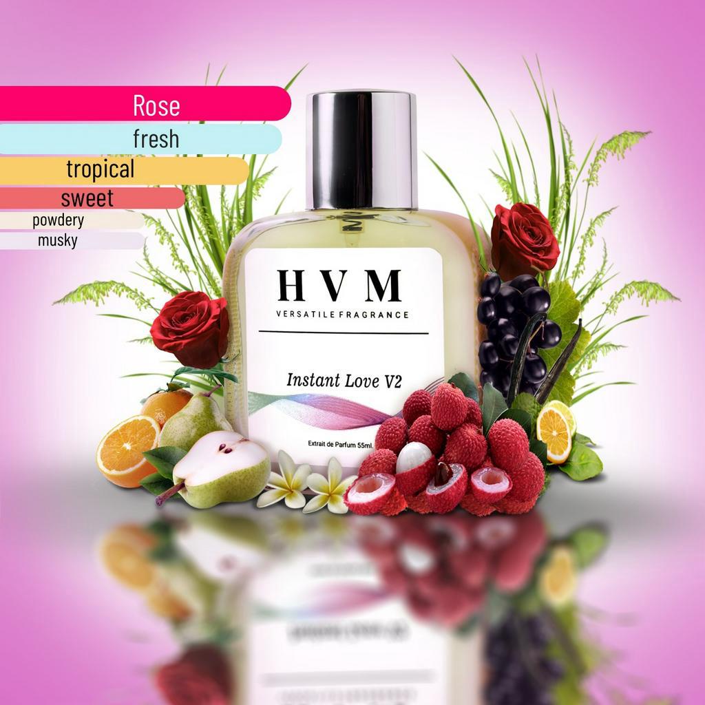 Parfum Wanita (LIMITED EDITION) HVM Instant Love &amp; Instant Love V2 Extrait De Perfume Tahan Lama Fragrance Parfum Cewek Perfume Parfume