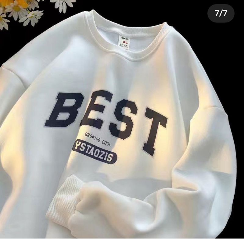 BEST L - XL SWEATER WANITA &amp; PRIA / SWEATER CREWNECK