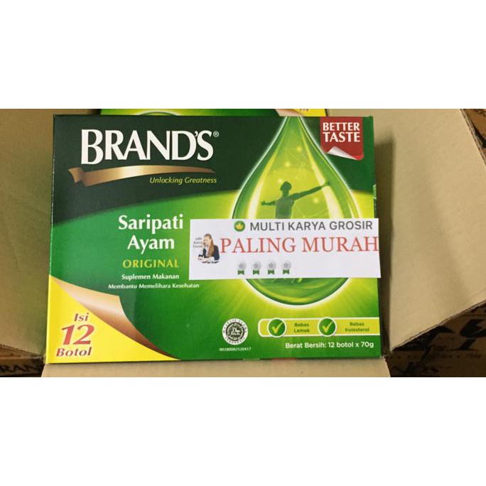 

Brands Saripati Ayam Brand Sari Pati Ayam Original 12 X 70 Gram |Original Kualitas |Hotlist |