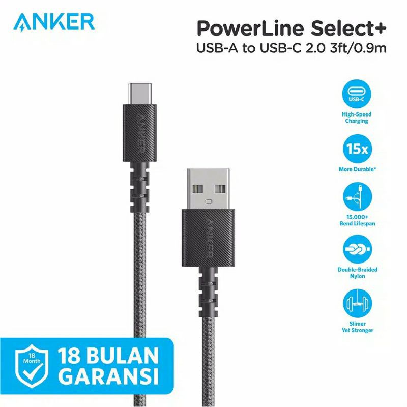 Anker PowerLine Select + Type C