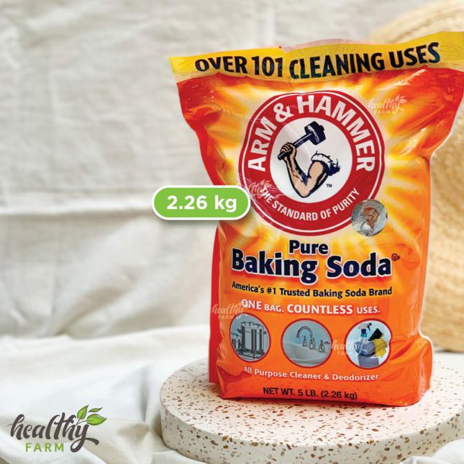 

(COD) Baking Soda / Soda Kue Arm & Hammer USA 2.26 kg