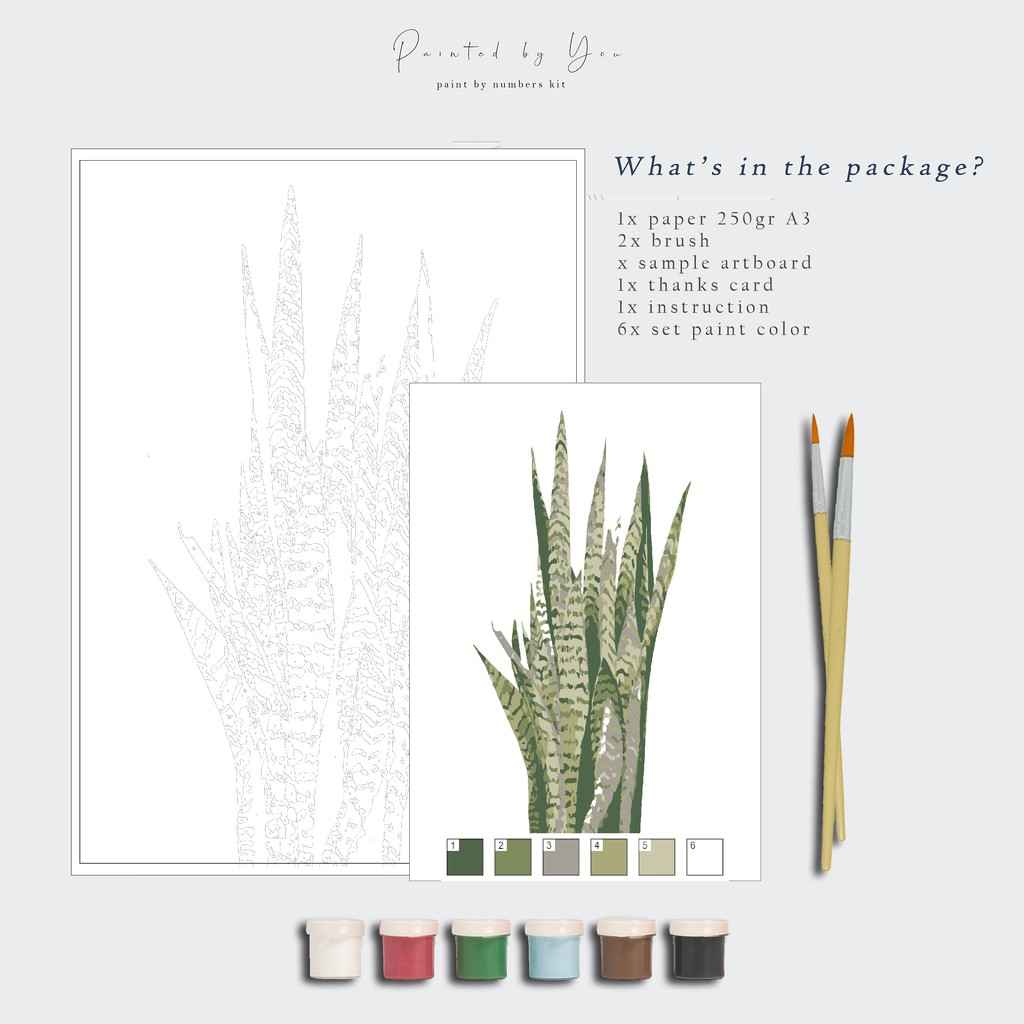 

Paint By Number Kit A3, BT-BOTANICAL--04