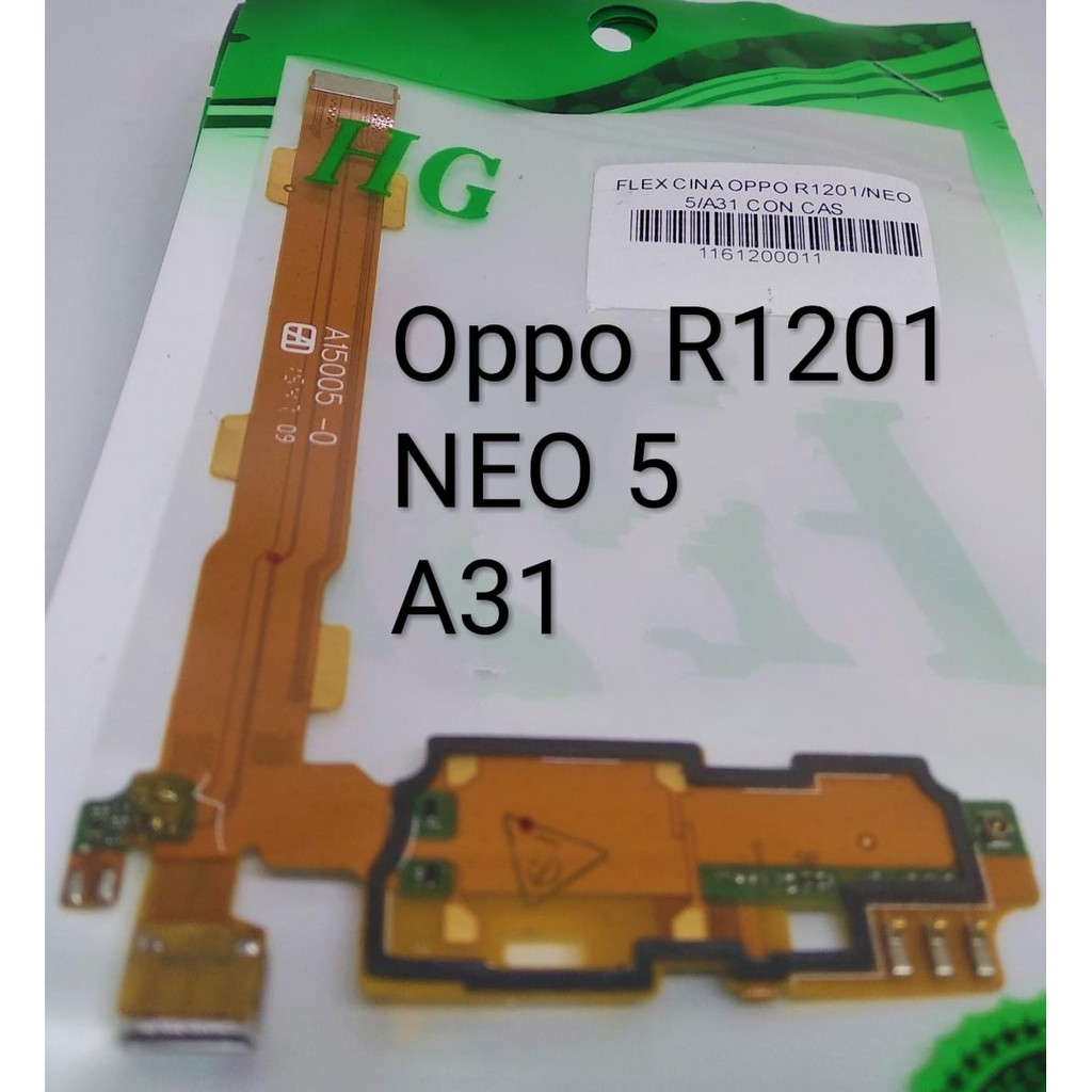 Jual PAPAN CAS FLEXIBEL CHARGER OPPO R1201 NEO 5 A31 Shopee