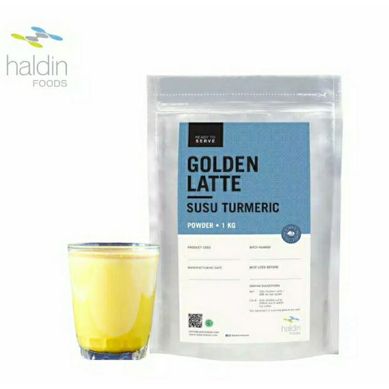 

GOLDEN LATTE POWDER 1 kg (SUSU KUNYIT BUBUK) by haldinfoods