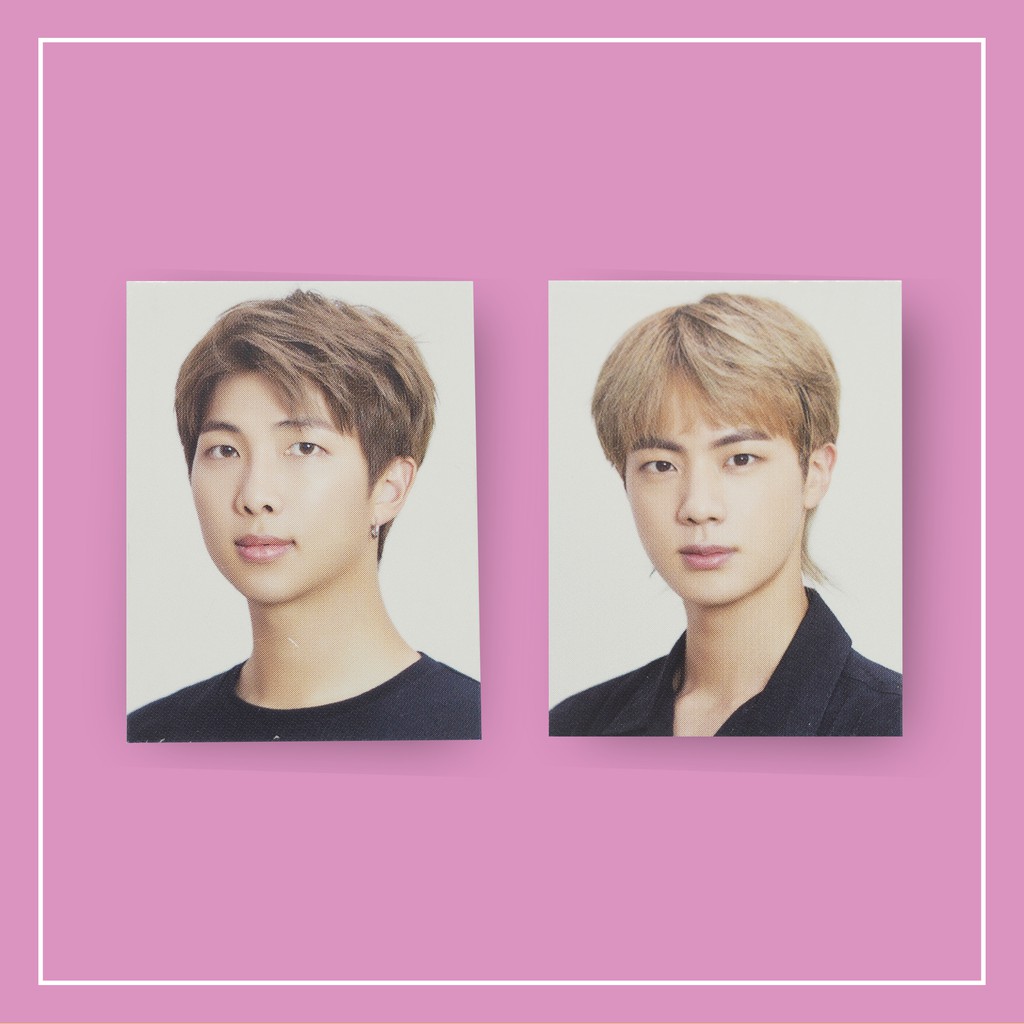 BTS 2020 season's greetings ID photo set 40k/member