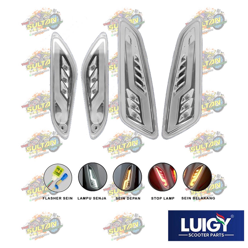 INDICATOR SEIN LED RUNNING LUIGY VESPA SPRINT PRIMAVERA