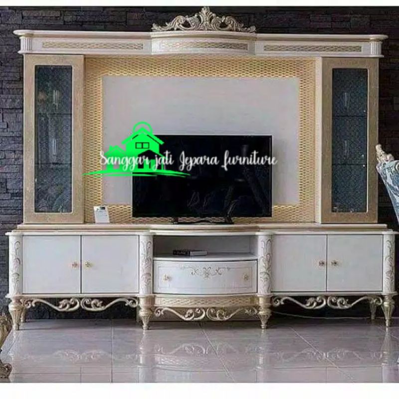 meja tv,bufet tv,lemari hias bagus jepara