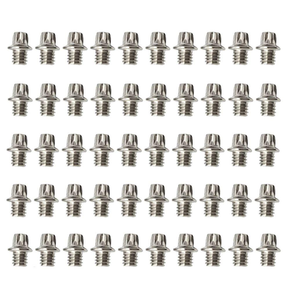 Lanfy Baut Pedal Sepeda Bersepeda 50PCS Bagian Sepeda Pedal Bagian Dengan Kunci Pas Pedal Sepeda Pedal Skid-proof Studs