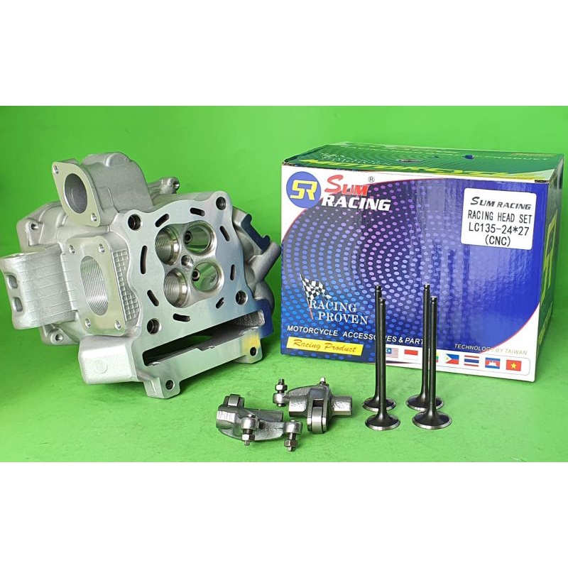 super head Jupiter MX Vixion MX king R15 27 24 CNC porting dan 26 23 CNC porting