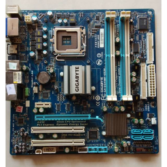 Motherboard LGA 775 DDR COMBO + DDR3 4GB + PROC Core2Quad Q9400 Bekas