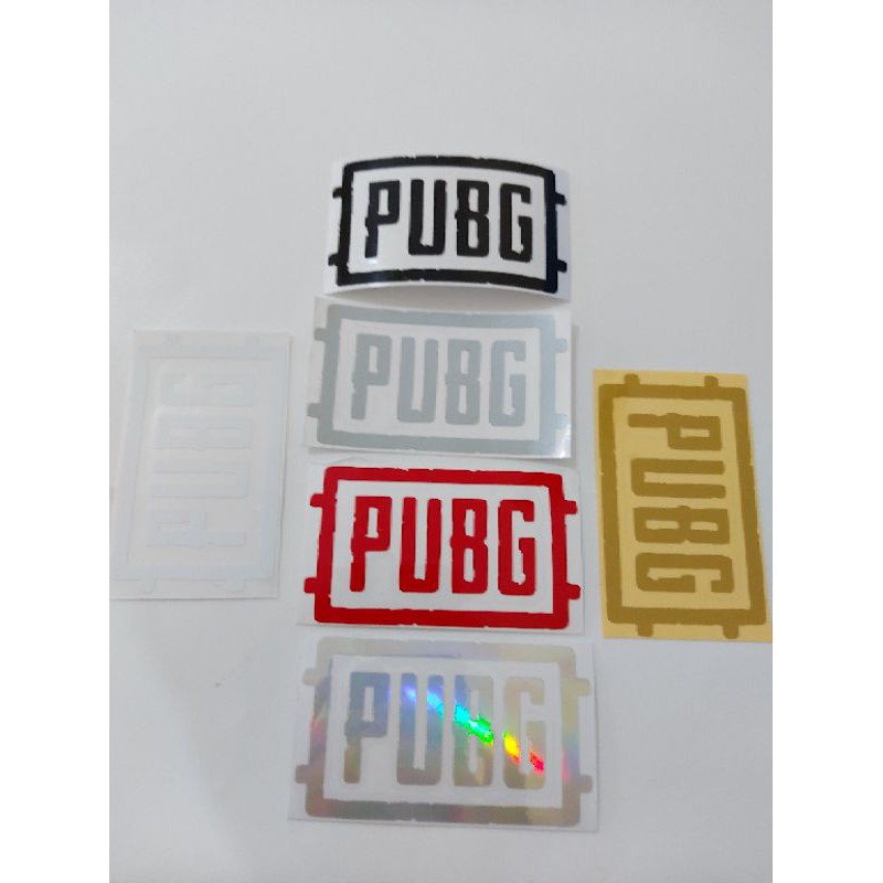 

STICKER PUBG CUTTING