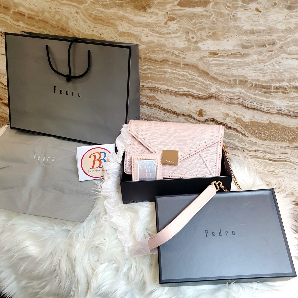 Tas Pedro Light Pink with box