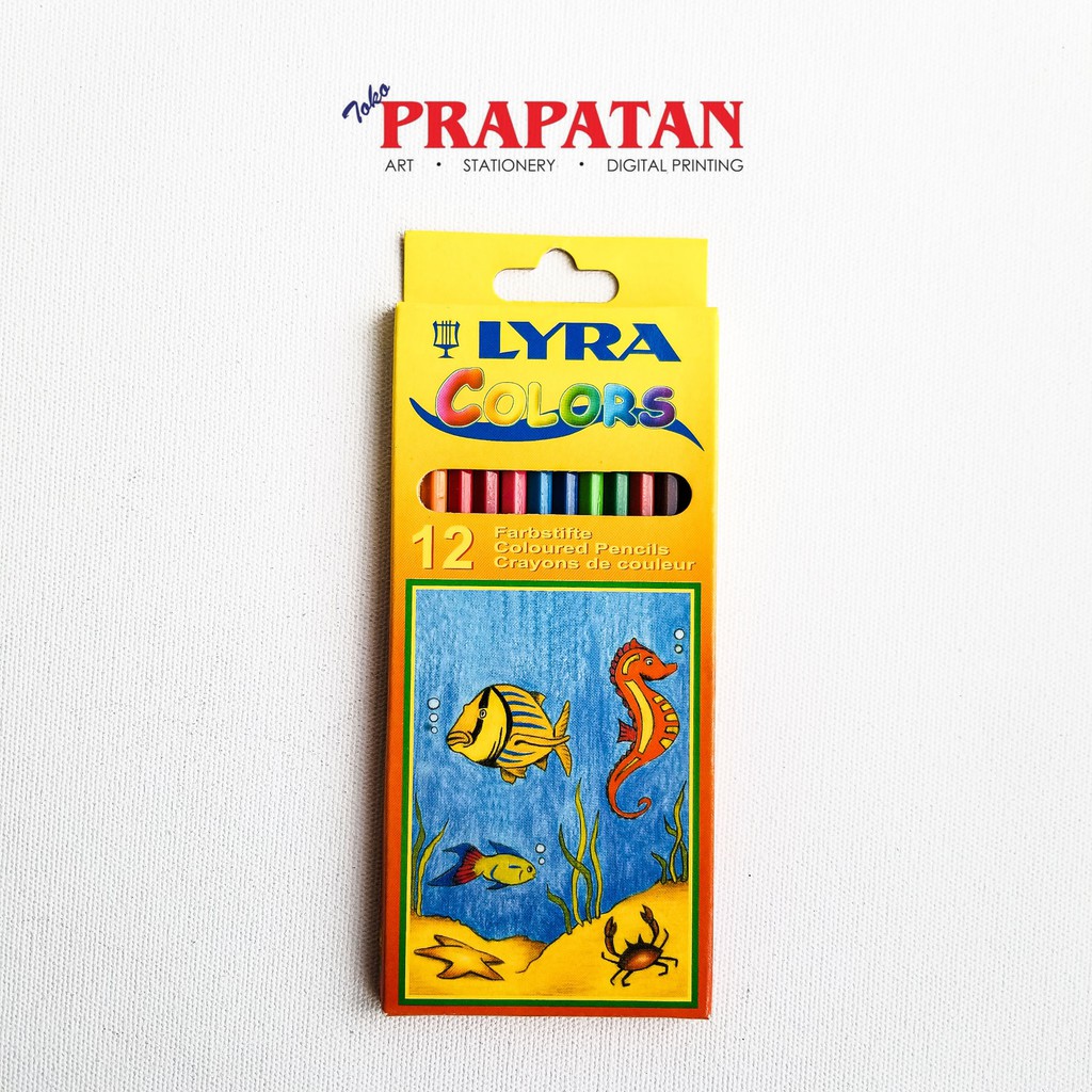 

Pensil Warna Lyra Farbstifte 12 Color | Color Pencil