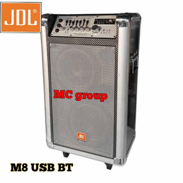 SPEAKER aktif meeting portable JDL JX M8 USB BLUETOOTH ORIGINAL JDL