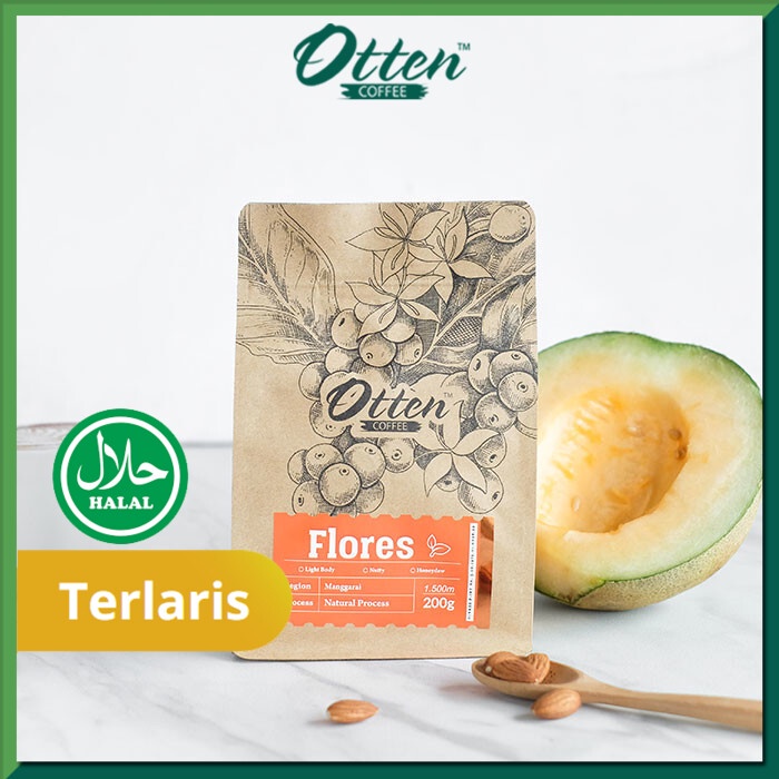 

Otten Coffee Flores Manggarai Natural Process 200g Kopi Arabica - Biji Kopi