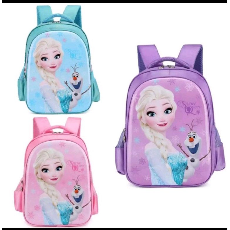 Pelangibags Tas anak Frozen Elsa Anna Tas anak perempuan Tassekolah anak Tk Sd Tas anak Tas karakter