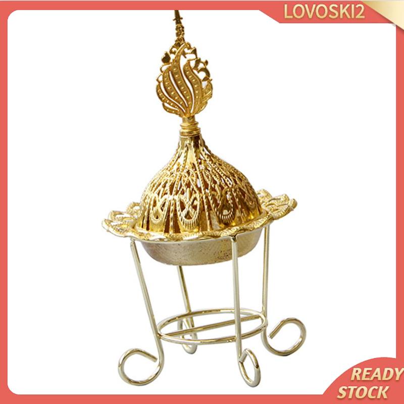 Ornamen Holder Pembakar Dupa Desain Eastern Middle Mini