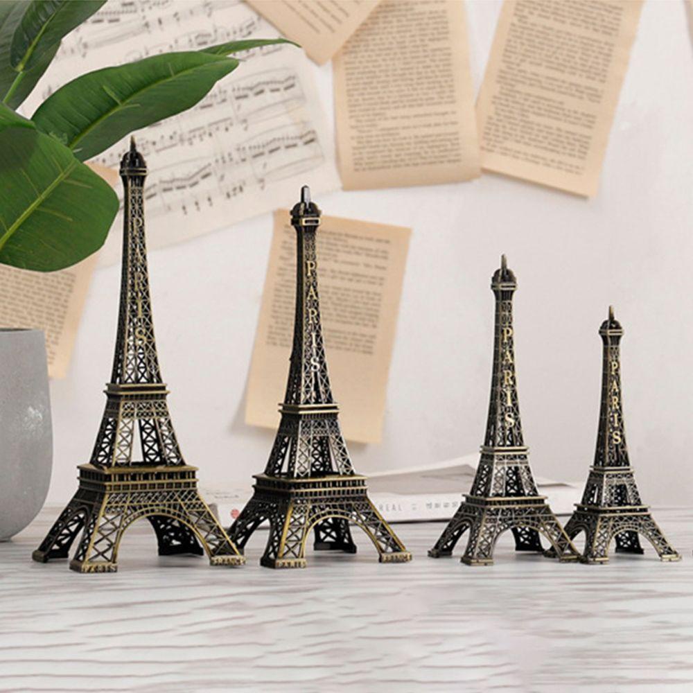 Populer Paris Model Menara Eiffel Aksesoris Desktop Kerajinan Tangan Kerajinan Tangan Kerajinan Besi Tempa Vintage