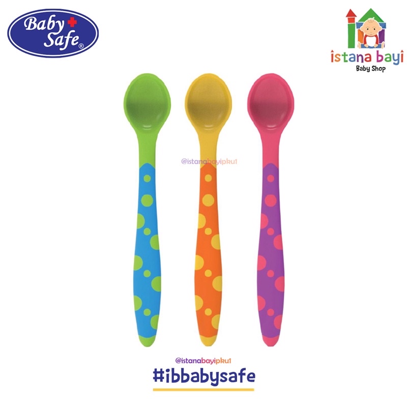 Baby Safe Weaning Spoon BS351 - Sendok makan bayi