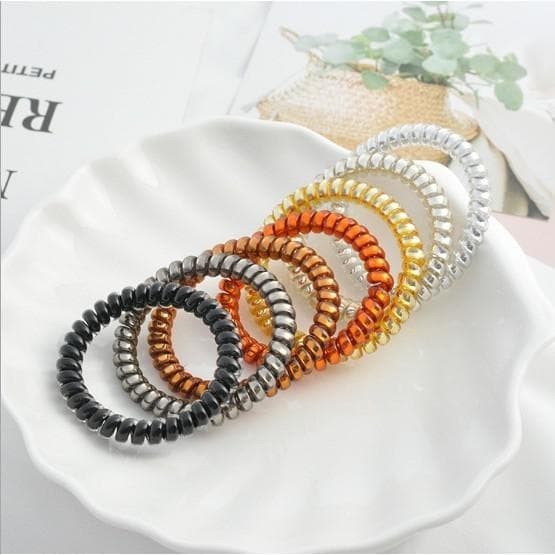 BESAR -Terpopuler Korean Style Premium Karet Ikat Rambut Bentuk Spiral