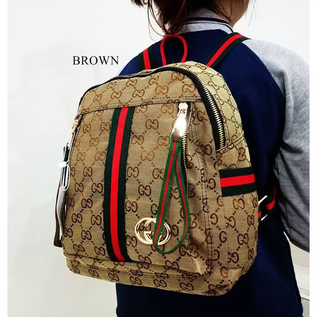 TAS GUCCI RANSEL G-365(BHN KANVAS) RP 130RB