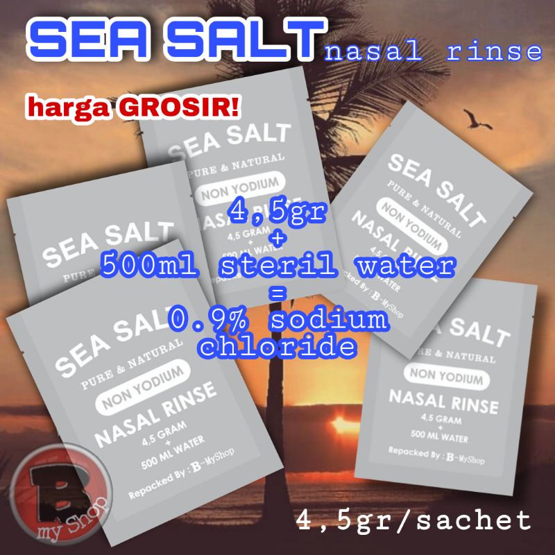 (30+FREE10) SEA SALT NASAL RINSE