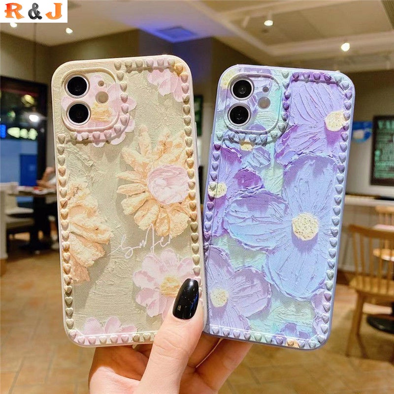 Case Pelindung Kamera Motif Bunga Warna-Warni Untuk Redmi 10 9A 9C Note10S Note10Pro Note10 5G Note9S Note8 Xiaomi Poco X3Pro X3NFC M3Pro F3