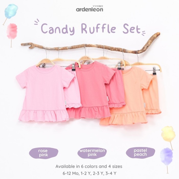 Makassar ! Candy Ruffle Set ARDENLEON